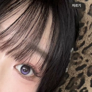 【散光】Lenbling Eye Only 1 Month Pureble Pastel Purple 每月抛棄散光彩妝隱形眼鏡